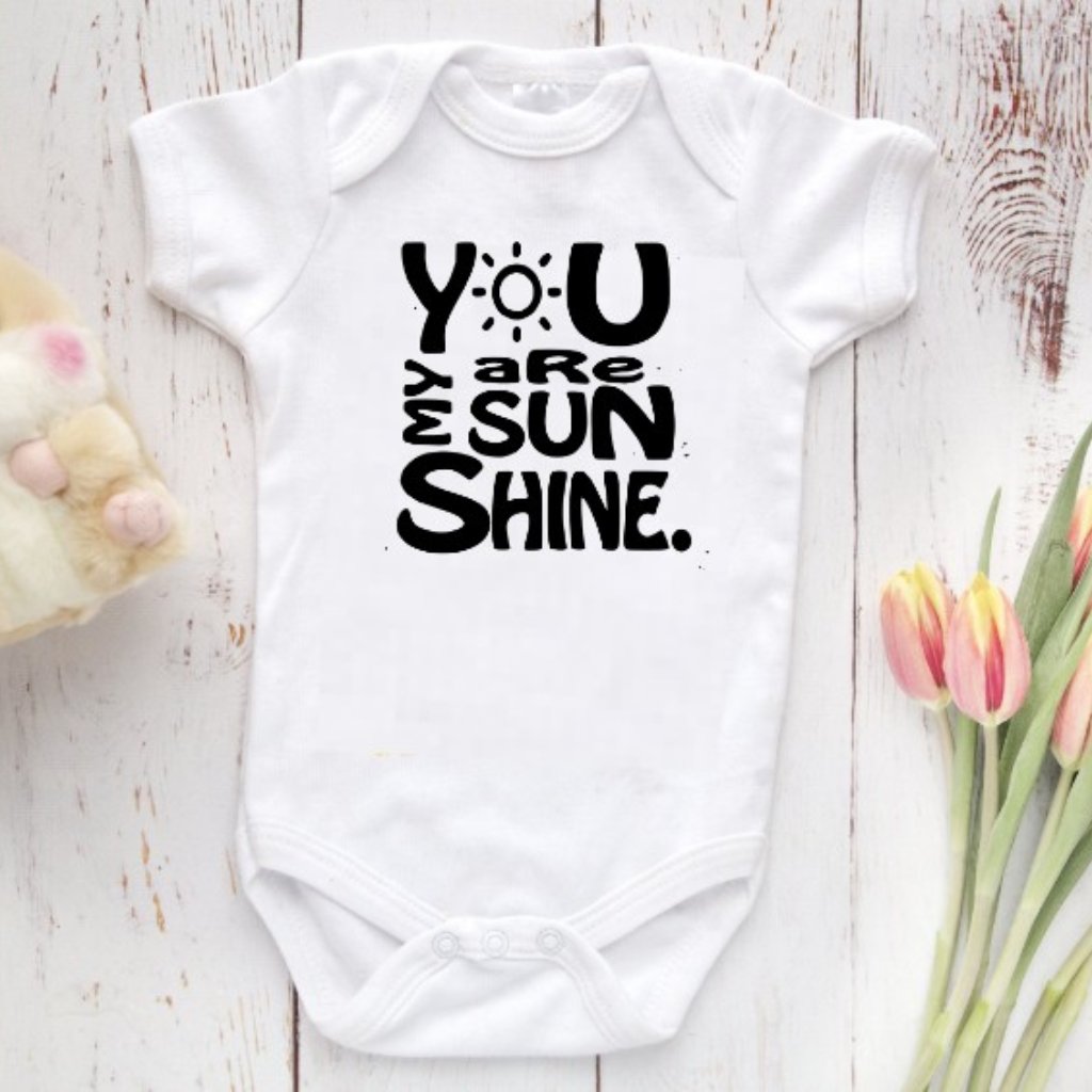 You Are My Sunshine Baby Onesie